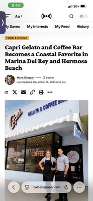 Capri Gelato & Coffee Bar by null