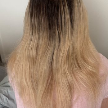 Blonde Blond - My before. 6 months of grow out - Hair Salons Near Me - West Hollywood, California