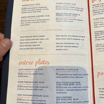 O Sea - Salads and Entrees - Seafood Near Me - Orange, California