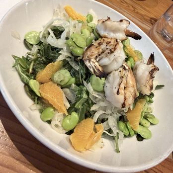 Front Street Cafe - Arugula salad with grilled shrimp - Bars Near Me - Philadelphia, Pennsylvania Front Street Cafe - Arugula salad with grilled shrimp - Bars Near Me - Philadelphia, Pennsylvania