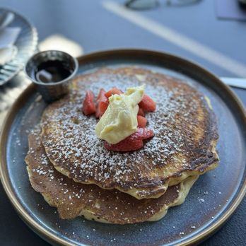 The Sur House - Wheat Waffle, more like pancakes - New American Near Me - Big Sur, California The Sur House - Wheat Waffle, more like pancakes - New American Near Me - Big Sur, California