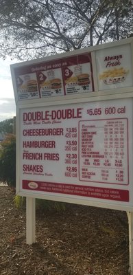 Menu photo 6 In-N-Out Burger Long Beach, CA Menu photo 6 In-N-Out Burger Long Beach, CA