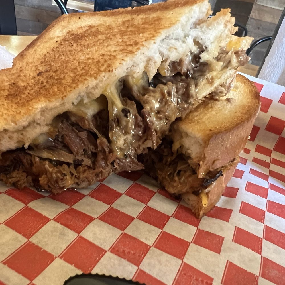 Brisket Grilled Cheese! Brisket Grilled Cheese!