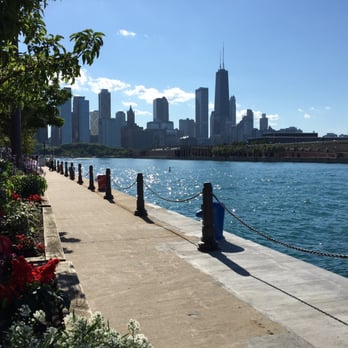 Navy Pier - Cityscape from back part of pier - Landmarks & Historical Buildings Near Me - Chicago, Illinois