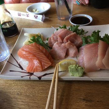 Taiko - Salmon Sashimi Yellowtail Sashimi - Japanese Near Me - Irvine, California