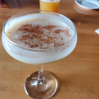 Testa's Bar & Grill - Thunder Hole Martini. Rum, pineapple, cream of coconut and nutmeg. - Seafood Near Me - Bar Harbor, Maine Testa's Bar & Grill - Thunder Hole Martini. Rum, pineapple, cream of coconut and nutmeg. - Seafood Near Me - Bar Harbor, Maine