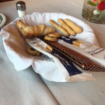 Toscano - Bread basket with pieces alteady missing as we were munching - Italian Near Me - Robbiate, SO