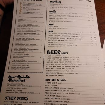 The Vig Fillmore - Drinks - New American Near Me - Phoenix, Arizona