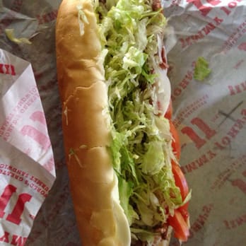 Jimmy John's - a hot dog with lettuce and tomatoes - Sandwiches Near Me - Milwaukee, Wisconsin