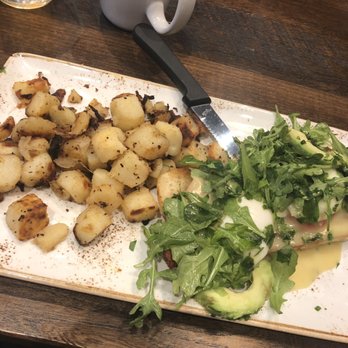 First Watch - BLT Benedict with fried potatoes - Breakfast & Brunch Near Me - Winston-Salem, North Carolina