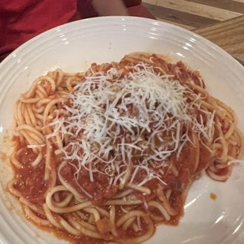 Carrabba's Italian Grill - Spaghetti with One Meatball - Italian Near Me - Winter Haven, Florida