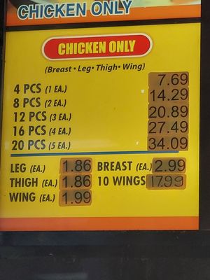 Louisiana Fried Chicken by null
