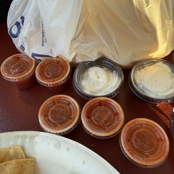 El Taquito Drive-In - Extra hot sauces - Mexican Near Me - Colton, California El Taquito Drive-In - Extra hot sauces - Mexican Near Me - Colton, California