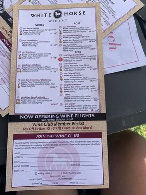 White Horse Winery by null