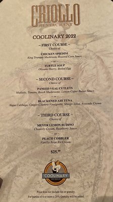 Menu photo 8 Criollo Restaurant New Orleans, LA Menu photo 8 Criollo Restaurant New Orleans, LA