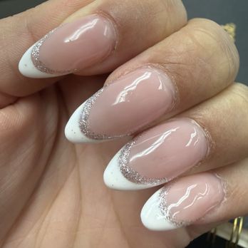 Tracy's Nail Spa - Sloppy with bubbles and not a clean French tip. - Nail Salons Near Me - El Monte, California Tracy's Nail Spa - Sloppy with bubbles and not a clean French tip. - Nail Salons Near Me - El Monte, California