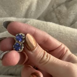 Vic's Jewelry & Watch Service Center - I bought these stunning tanzanite earrings.