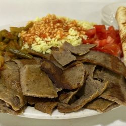 Mykonos - Gyro platter - not the worst, not the best.