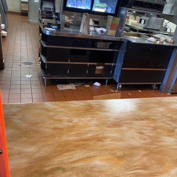 Burger King - a view of the kitchen from the dining area - Burgers Near Me - Kendallville, Indiana