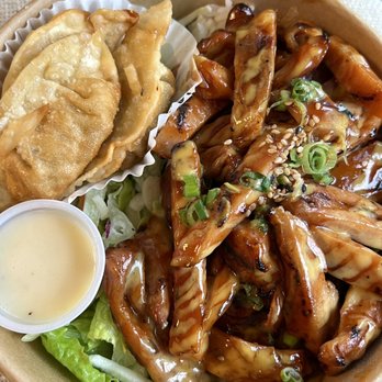 Gold Chicken - Honey BBQ Bowl - Japanese Near Me - Everett, Washington Gold Chicken - Honey BBQ Bowl - Japanese Near Me - Everett, Washington