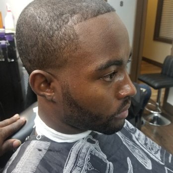 Robinson's Premiere Cuts - Taper fade into beard. - Barbers Near Me - Round Rock, Texas