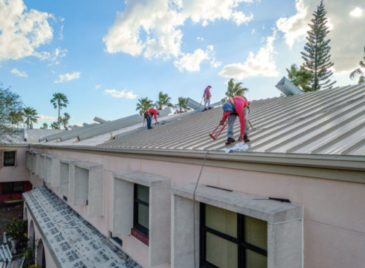 Slide of Target Roofing