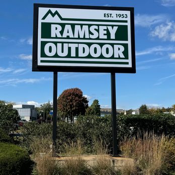 Ramsey Outdoor - Ramsey Outdoor- Ramsey, NJ Roadside Sign - Outdoor Gear Near Me - Ramsey, New Jersey