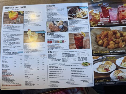 Menu photo 1 Cheddar's Scratch Kitchen Little Rock, AR
