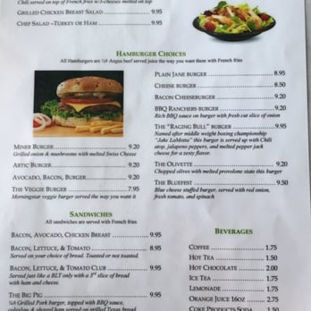 Mornings Cafe - Lunch Menu as of July 2015 - Cafes Near Me - Bisbee, Arizona Mornings Cafe - Lunch Menu as of July 2015 - Cafes Near Me - Bisbee, Arizona