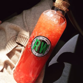 Roasting Water - Strawberry kiss with Pom Poms and basil seeds - Coffee & Tea Near Me - Westminster, California Roasting Water - Strawberry kiss with Pom Poms and basil seeds - Coffee & Tea Near Me - Westminster, California