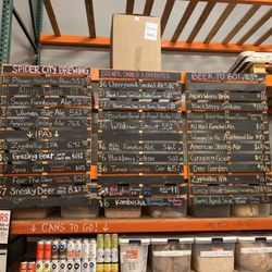 Spider City Brewing - Beer menu 12.28.23
