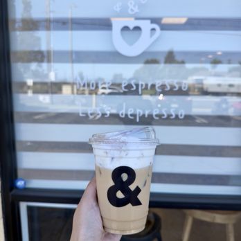 Coffee & - Carrot cake latte with cream cheese cream top - Coffee & Tea Near Me - Buena Park, California Coffee & - Carrot cake latte with cream cheese cream top - Coffee & Tea Near Me - Buena Park, California