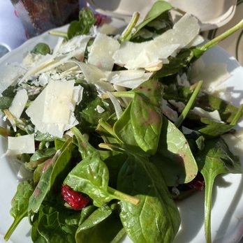 Backstreet - You will definitely get your iron with this spinach salad!  (Half Salad) - Sandwiches Near Me - Riverside, California