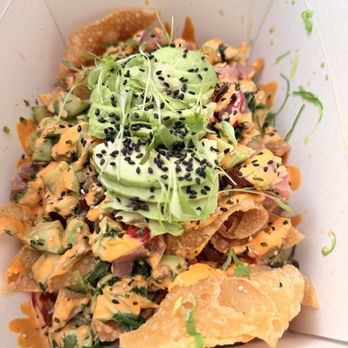 Eggy’s Neighborhood Kitchen - Poke Nachos - Breakfast & Brunch Near Me - Berkeley, California Eggy’s Neighborhood Kitchen - Poke Nachos - Breakfast & Brunch Near Me - Berkeley, California