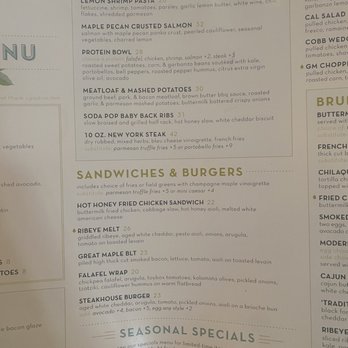 Great Maple - Menu - New American Near Me - Newport Beach, California