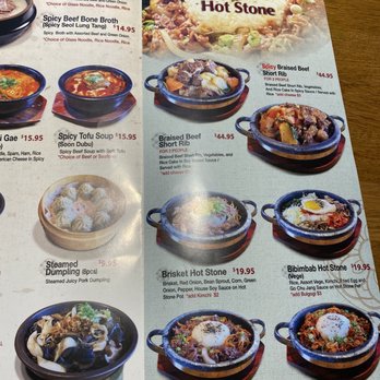 Jin Cook - Menu - Korean Near Me - Glendale, California