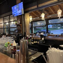 Burntwood Tavern - Bar into patio