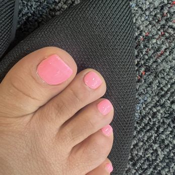 Nova Nails - Could have used one more coat of pink. This place lacks attention to detail for even something as simple as a basic pedi. - Nail Technicians Near Me - Lanham, Maryland