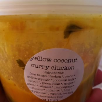 Farm Shop - Yellow Coconut Curry Chicken soup - Ranches Near Me - Buffalo, New York