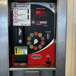 All About Fuel And Food - The machine accepts cash or card.