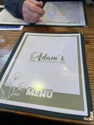 Menu photo 1 Adams Mountain Cafe Manitou Springs, CO Menu photo 1 Adams Mountain Cafe Manitou Springs, CO