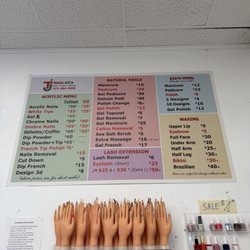 TJ Nails - Overall pricing's they have