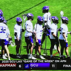 Grand Canyon University - Final home game 2025 season men's lacrosse defeats Chapman!