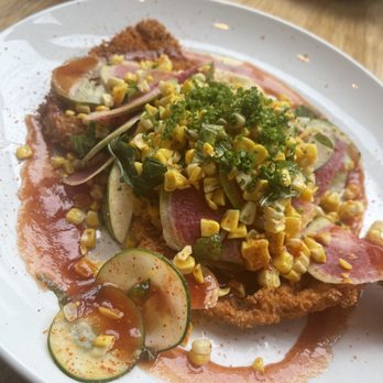 The Bower - Panned pork loin - New American Near Me - New Orleans, Louisiana