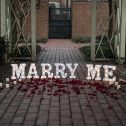 We can help you plan and customize your proposal to make it unique and special.