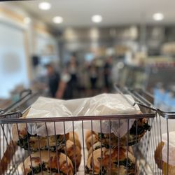 The Bagel Barn Cafe and Deli - Bagels with stuff on them