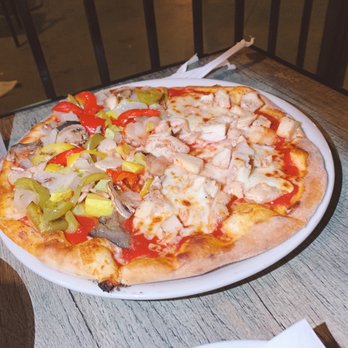 Spuntino Pizzeria - Half vegan half chicken - Italian Near Me - Temecula, California