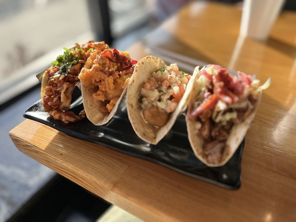 Food from Bollywood Tacos