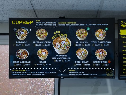 Menu photo 2 Mura Cupbop Toronto, ON Menu photo 2 Mura Cupbop Toronto, ON