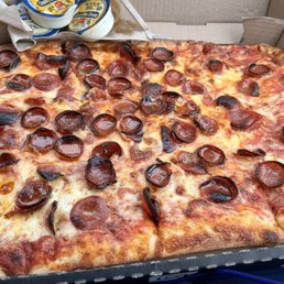 Half Sheet -  cheese and pep